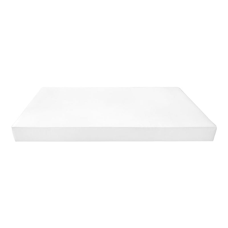 Outdoor Mattress Fitted Sheet Twin Size (75" x 39" x 6") Slip Cover Only