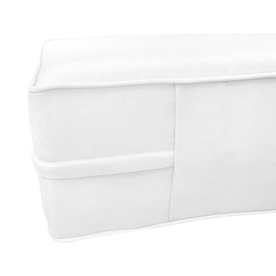 Outdoor Mattress Fitted Sheet Twin Size (75" x 39" x 6") Slip Cover Only