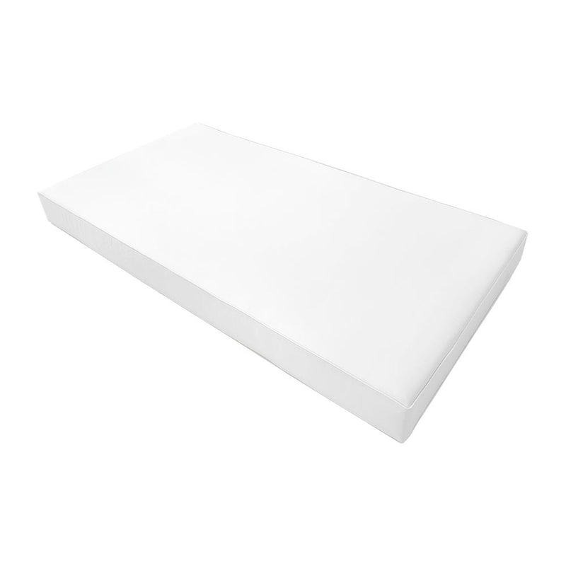 Outdoor Mattress Fitted Sheet Twin Size (75" x 39" x 6") Slip Cover Only