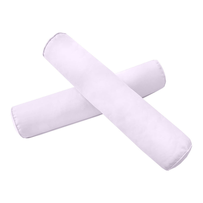 Model-1 CRIB SIZE Bolster & Back Pillow Cushion Outdoor SLIP COVER ONLY