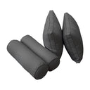 Model-2 Crib Size (52" x 28" x 6") Outdoor Daybed Mattress Bolster Backrest Cushion Pillow |COVERS ONLY|