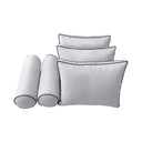 Model-3 Twin-XL Size (80" x 39" x 6") Outdoor Daybed Mattress Bolster Backrest Cushion Pillow |COVERS ONLY|