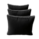 Model-3 Twin-XL Size (80" x 39" x 6") Outdoor Daybed Mattress Bolster Backrest Cushion Pillow |COVERS ONLY|