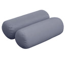 Model-3 Crib Size (52" x 28" x 6") Outdoor Daybed Mattress Bolster Backrest Cushion Pillow |COVERS ONLY|