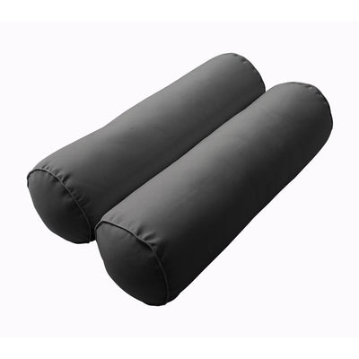 Model-3 Twin-XL Size (80" x 39" x 6") Outdoor Daybed Mattress Bolster Backrest Cushion Pillow |COVERS ONLY|