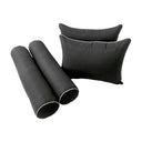 Model-4 Twin-XL Size (80" x 39" x 6") Outdoor Daybed Mattress Bolster Backrest Cushion Pillow |COVERS ONLY|