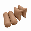 Model-4 Twin-XL Size (80" x 39" x 6") Outdoor Daybed Mattress Bolster Backrest Cushion Pillow |COVERS ONLY|