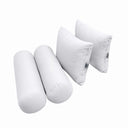 Model-4 Twin-XL Size (80" x 39" x 6") Outdoor Daybed Mattress Bolster Backrest Cushion Pillow |COVERS ONLY|