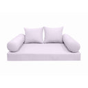 Model-4 Full Size (75" x 54" x 6") Outdoor Daybed Mattress Bolster Backrest Cushion Pillow |COVERS ONLY|