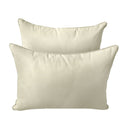 Model-4 Twin-XL Size (80" x 39" x 6") Outdoor Daybed Mattress Bolster Backrest Cushion Pillow |COVERS ONLY|