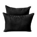 Model-4 Twin-XL Size (80" x 39" x 6") Outdoor Daybed Mattress Bolster Backrest Cushion Pillow |COVERS ONLY|