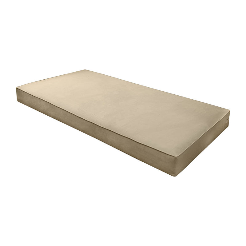 8" Thickness Velvet Indoor Daybed Mattress Fitted Sheet |Slipcover Only|