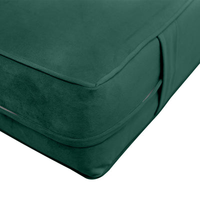 8" Thickness Velvet Indoor Daybed Mattress Fitted Sheet |Slipcover Only|