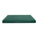 Model V5 - Velvet Indoor Daybed Mattress Bolster Pillow |COVERS ONLY|