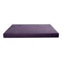 Model V3 - Velvet Indoor Daybed Mattress Bolster Pillow Backrest Cushion |COVERS ONLY|