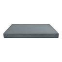 Model V5 - Velvet Indoor Daybed Mattress Bolster Pillow |COVERS ONLY|