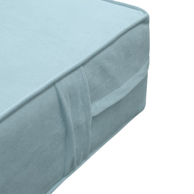8" Thickness Velvet Indoor Daybed Mattress Fitted Sheet |Slipcover Only|