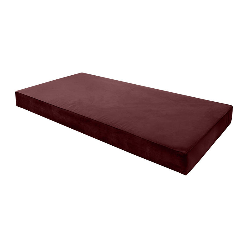 8" Thickness Velvet Indoor Daybed Mattress Fitted Sheet |Slipcover Only|