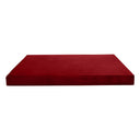 Model V5 - Velvet Indoor Daybed Mattress Bolster Pillow |COVERS ONLY|