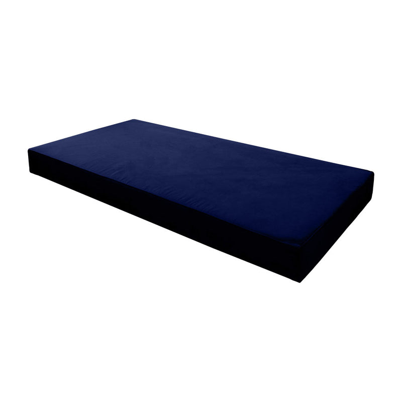 8" Thickness Velvet Indoor Daybed Mattress Fitted Sheet |Slipcover Only|
