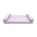 Model-5 Twin-XL Size (80" x 39" x 6") Outdoor Daybed Mattress Bolster Backrest Cushion Pillow |COVERS ONLY|