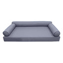 Model-6 Queen Size (80" x 60" x 6") Outdoor Daybed Mattress Bolster Backrest Cushion Pillow |COVERS ONLY |