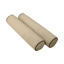 Model V5 - Velvet Indoor Daybed Bolster Pillow Cushion |COVERS ONLY|