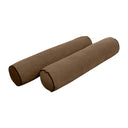 Model V1 - Velvet Indoor Daybed Mattress Bolster Pillow Backrest Cushion |COVERS ONLY|