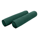 Model V5 - Velvet Indoor Daybed Mattress Bolster Pillow |COVERS ONLY|