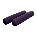Model V1 - Velvet Indoor Daybed Mattress Bolster Pillow Backrest Cushion |COVERS ONLY|