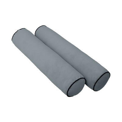 Model V1 - Velvet Indoor Daybed Mattress Bolster Pillow Backrest Cushion |COVERS ONLY|