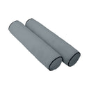 Model V5 - Velvet Indoor Daybed Bolster Pillow Cushion |COVERS ONLY|