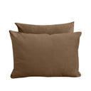 Model V1 - Velvet Indoor Daybed Mattress Bolster Pillow Backrest Cushion |COVERS ONLY|