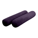 Model V5 - Velvet Indoor Daybed Mattress Bolster Pillow |COVERS ONLY|