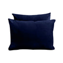 Model V1 - Velvet Indoor Daybed Mattress Bolster Pillow Backrest Cushion |COVERS ONLY|