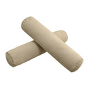 Model V5 - Velvet Indoor Daybed Bolster Pillow Cushion |COVERS ONLY|