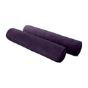Model V1 - Velvet Indoor Daybed Mattress Bolster Pillow Backrest Cushion |COVERS ONLY|