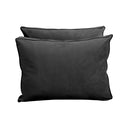 Model V1 - Velvet Indoor Daybed Mattress Bolster Pillow Backrest Cushion |COVERS ONLY|