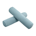 Model V5 - Velvet Indoor Daybed Bolster Pillow Cushion |COVERS ONLY|