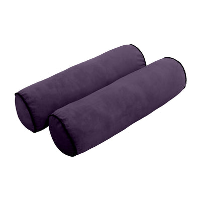 Model V2 - Velvet Indoor Daybed Mattress Bolster Backrest Cushions and Covers |Complete Set|