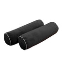 Model V3 - Velvet Indoor Daybed Mattress Bolster Pillow Backrest Cushion |COVERS ONLY|