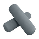 Model V6 - Velvet Indoor Daybed Bolster Pillow Cushion |COVERS ONLY|