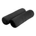 Model V3 - Velvet Indoor Daybed Bolster Pillow Backrest Cushion |COVERS ONLY|