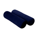 Model V3 - Velvet Indoor Daybed Mattress Bolster Pillow Backrest Cushion |COVERS ONLY|