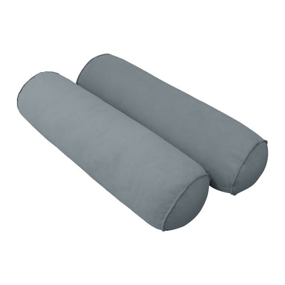 Model V2 - Velvet Indoor Daybed Mattress Bolster Backrest Cushions and Covers |Complete Set|