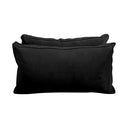 Model V2 - Velvet Indoor Daybed Mattress Bolster Pillow Backrest Cushion |COVERS ONLY|