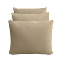 Model V3 - Velvet Indoor Daybed Mattress Bolster Pillow Backrest Cushion |COVERS ONLY|