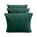 Model V3 - Velvet Indoor Daybed Mattress Bolster Pillow Backrest Cushion |COVERS ONLY|