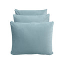 Model V3 - Velvet Indoor Daybed Mattress Bolster Pillow Backrest Cushion |COVERS ONLY|