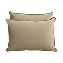 Model V4 - Velvet Indoor Daybed Mattress Bolster Pillow Backrest Cushion |COVERS ONLY|